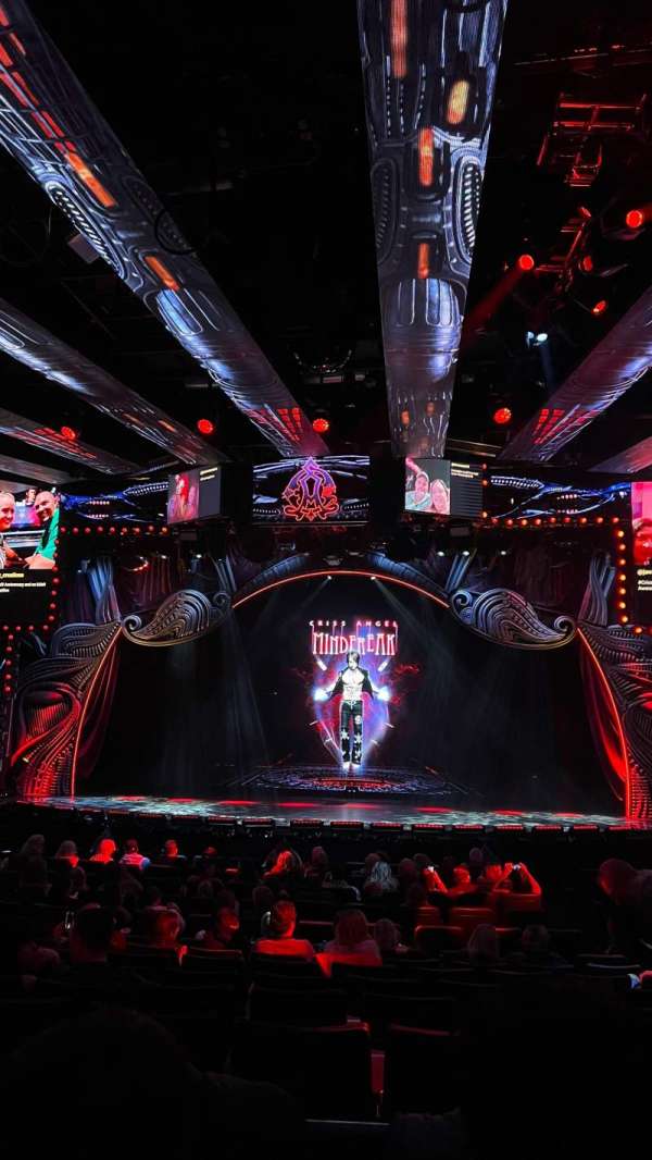 Criss Angel Theater, section: 202, row: B, seat: 3