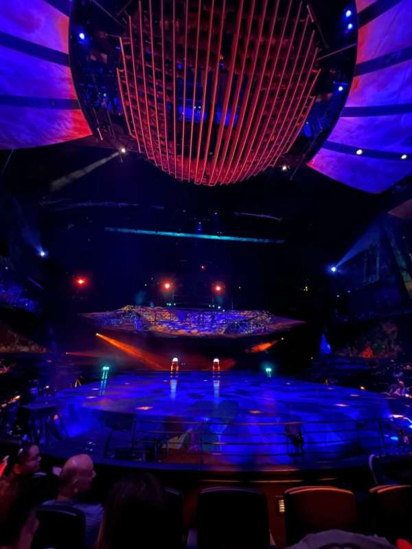 Mystère Theatre at Treasure Island, section: 103, row: C, seat: 5