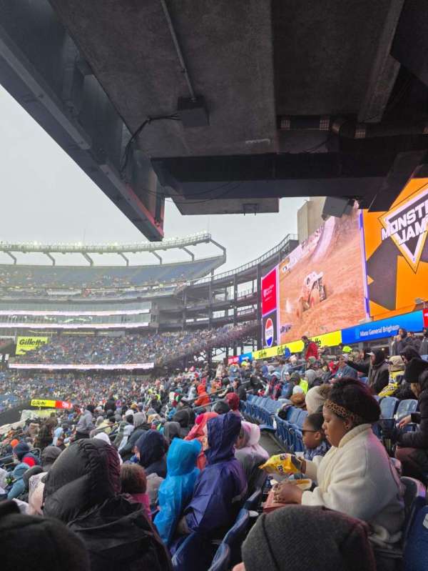Gillette Stadium, section: 123, row: 34, seat: 27