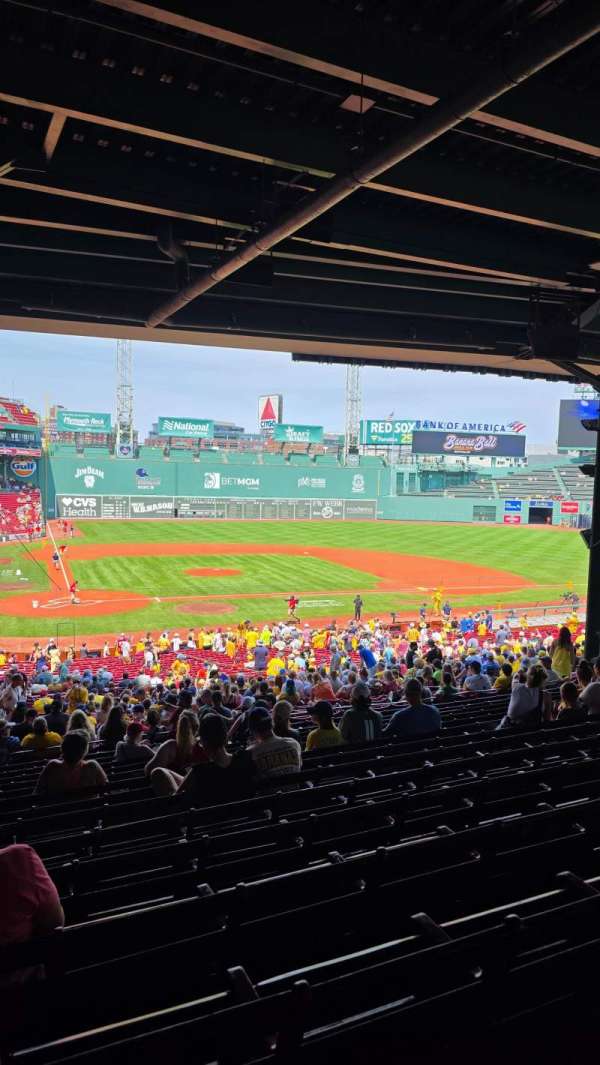 Fenway Park, section: Grandstand 17, row: 14, seat: 23