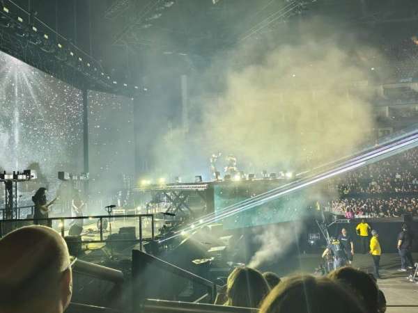 The O2, London, section: 101, row: J, seat: 17