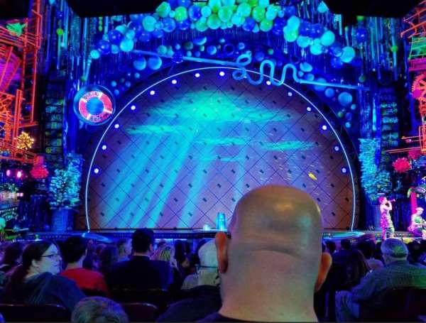 Palace Theatre, Broadway, section: Orchestra, row: O, seat: 101