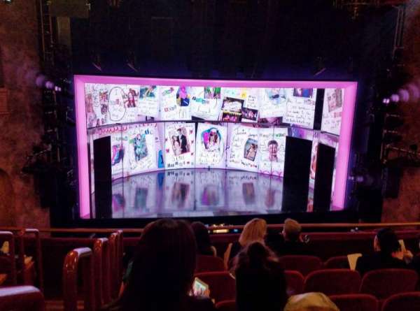 August Wilson Theatre, section: Mezzanine C, row: F, seat: 115