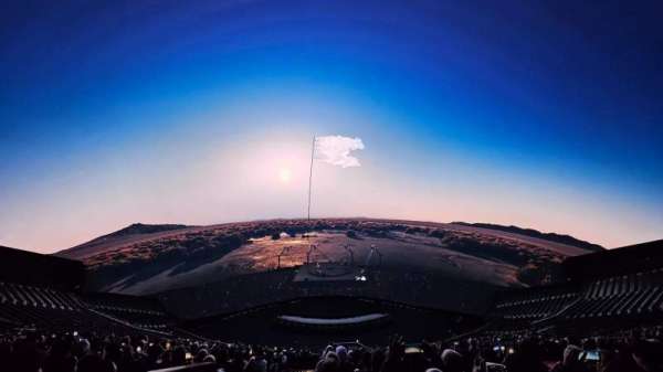 The Sphere, Vegas, section: 406, row: 15, seat: 1
