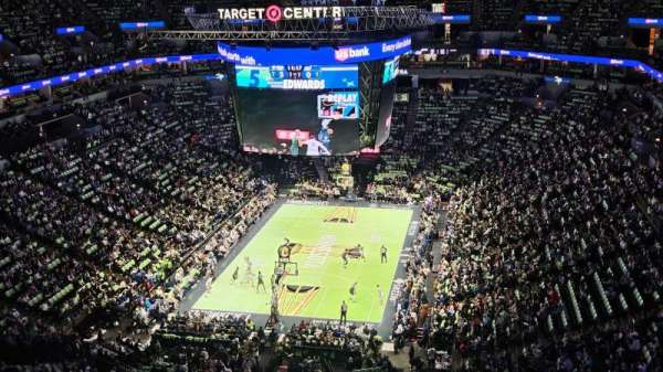 Target Center, section: 239, row: S, seat: 14