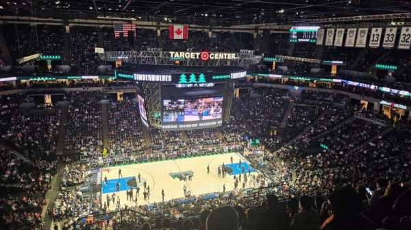 Target Center, section: 234, row: S, seat: 1