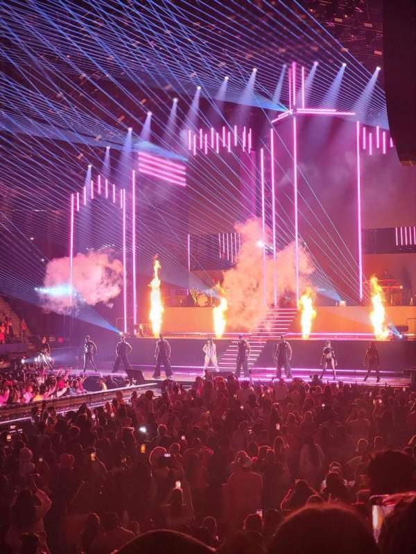 PeoplesBank Arena, section: 118, row: K, seat: 6