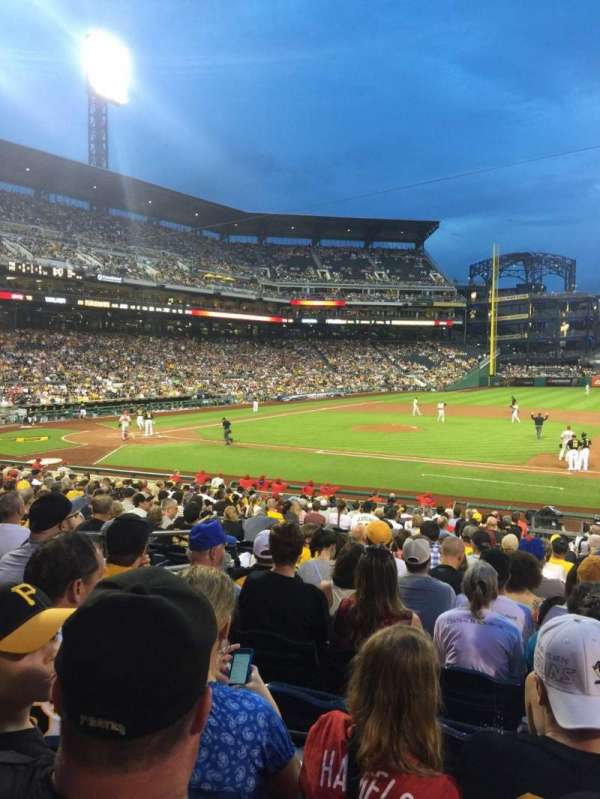 PNC Park, section: 109, row: N, seat: 11
