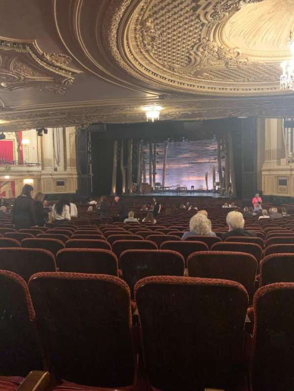 Citizens Bank Opera House, section: Orchestra RC, row: W, seat: 20