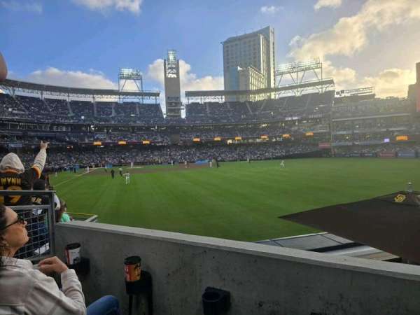 Petco Park, section: 129, row: 2, seat: 5