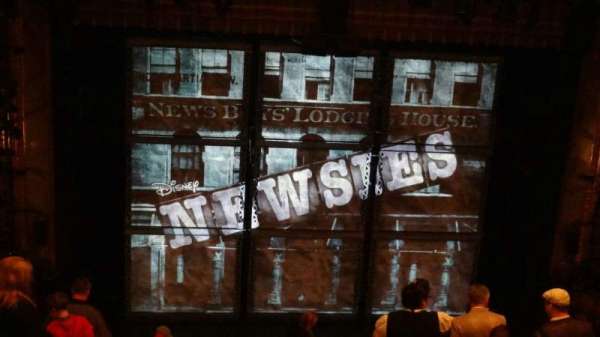 Nederlander Theatre, section: Mezzanine C, row: N, seat: 114