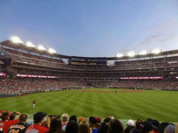 Nationals Park, section: 141, row: F, seat: 5