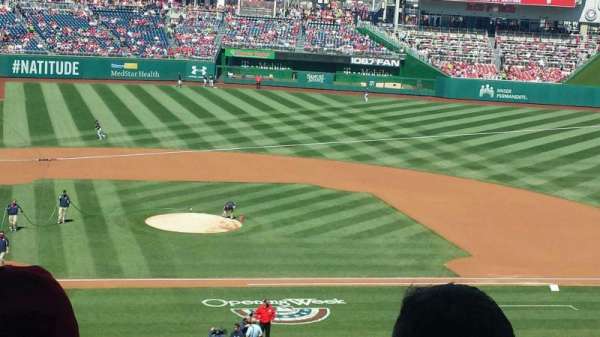 Nationals Park, section: 217, row: E, seat: 5