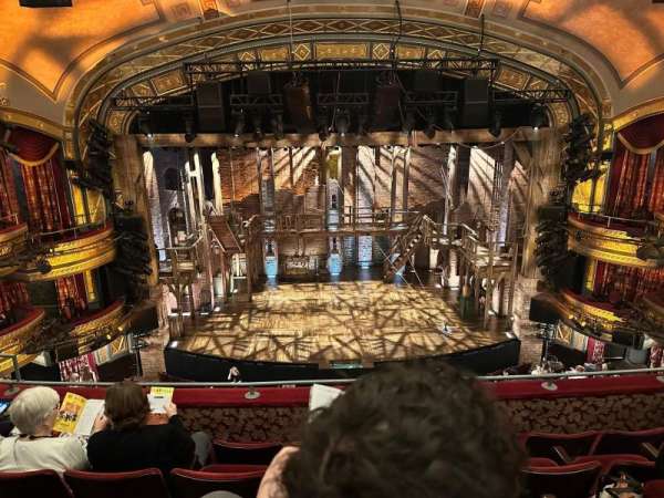 Richard Rodgers Theatre, section: Front Mezzanine C, row: E, seat: 109