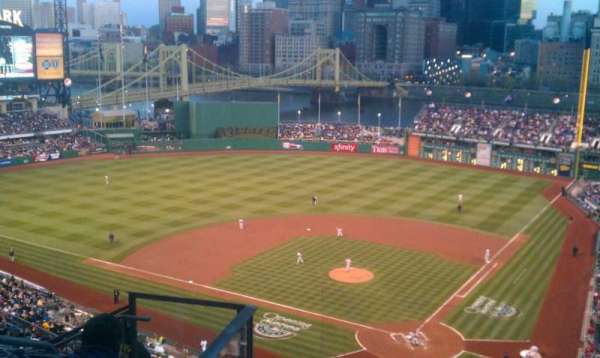 PNC Park, section: 318, row: M, seat: 16