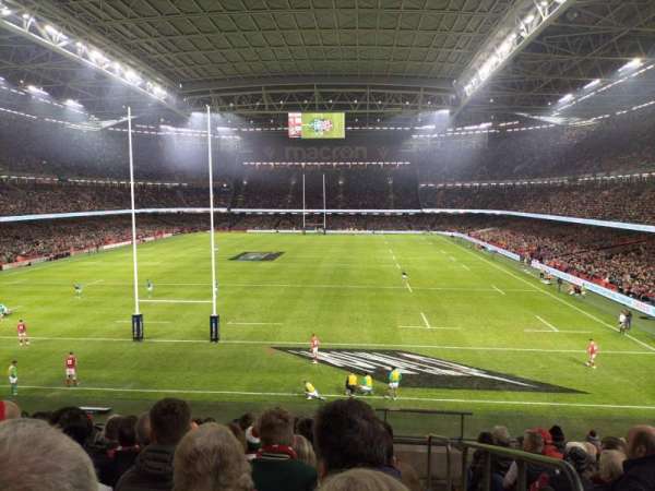Principality Stadium, section: M19, row: 10, seat: 28