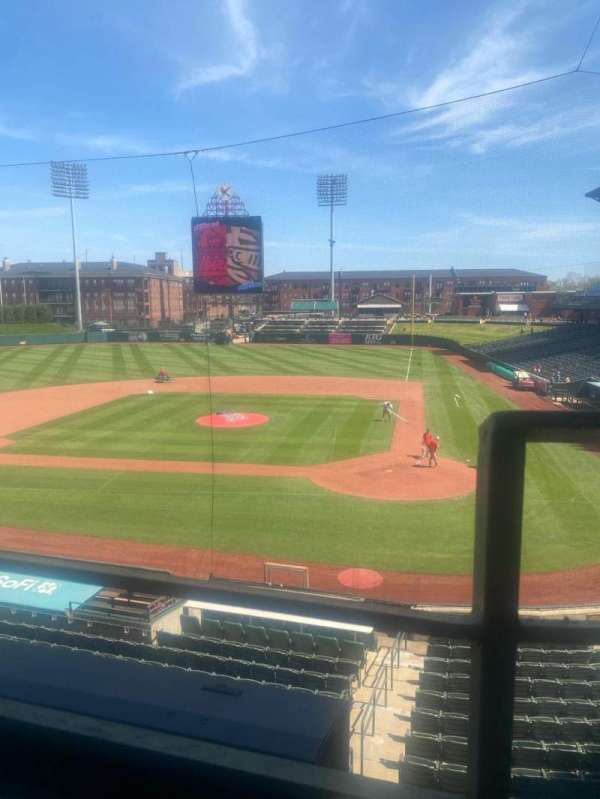AutoZone Park, section: 206, row: A, seat: 1
