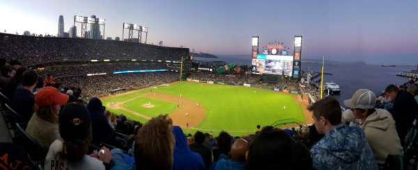 Oracle Park, section: VR305, row: 8, seat: 8