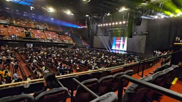 Kia Forum, section: 108, row: 3, seat: 9