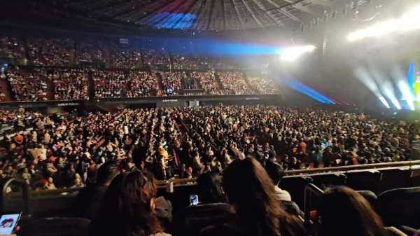 Kia Forum, section: 108, row: 3, seat: 9