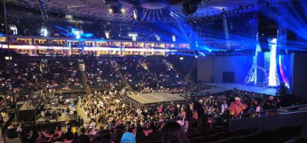 Oakland Arena, section: 102, row: 23, seat: 7