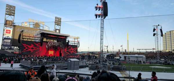 Oracle Park, section: 124, row: I, seat: 4