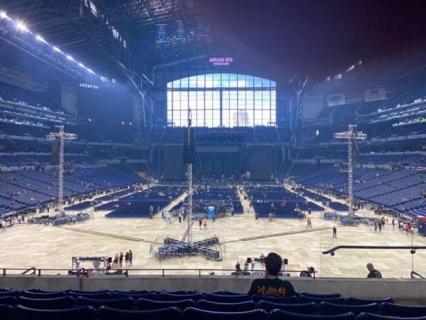 Lucas Oil Stadium, section: 227, row: 7, seat: 4