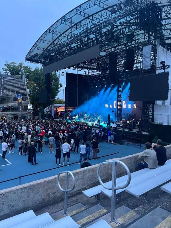 Forest Hills Stadium, section: 201, row: F, seat: 17
