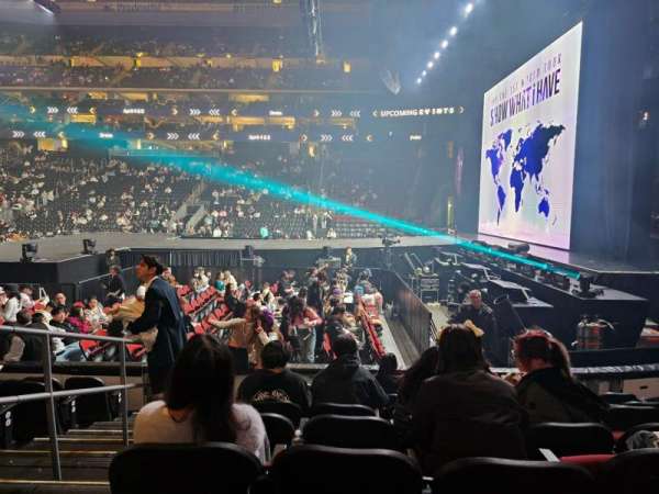 Prudential Center, section: 10, row: 7, seat: 10