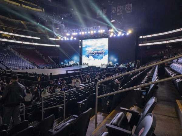 Prudential Center, section: 7, row: 9, seat: 4