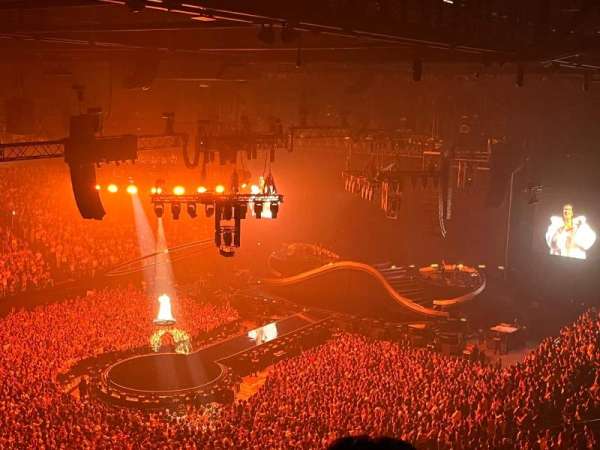 LDLC Arena, section: 314, row: M, seat: 198