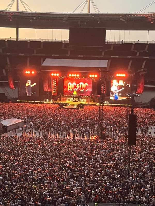 Stade de France, section: EQ, row: 63, seat: 4