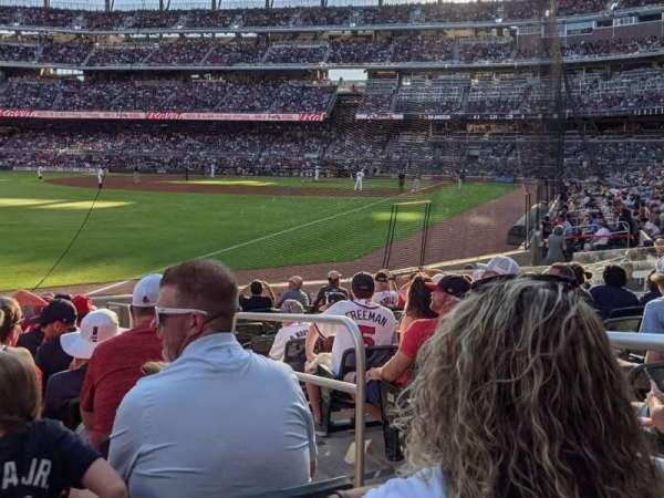 Truist Park, section: 42, row: 12, seat: 2