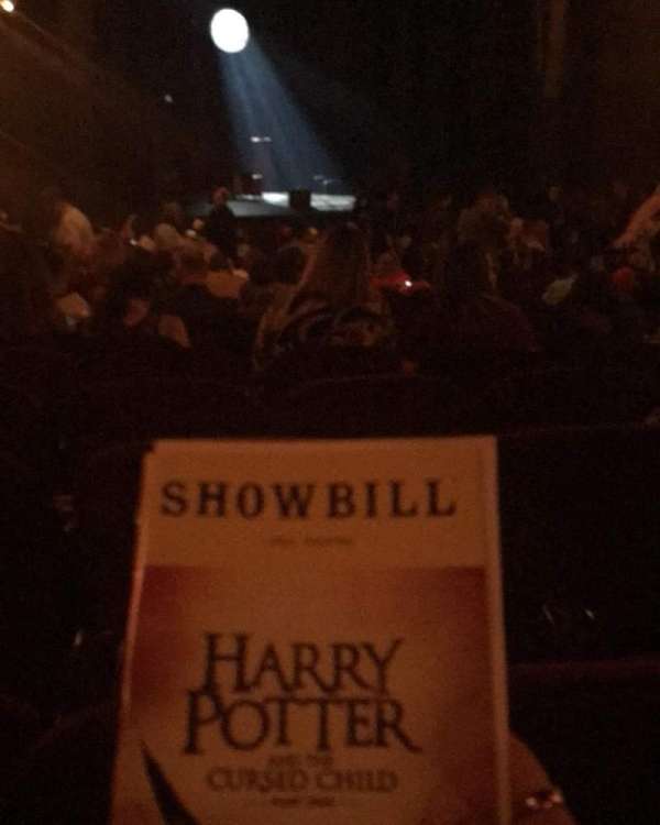 Lyric Theatre, section: Orchestra L, row: X, seat: 25