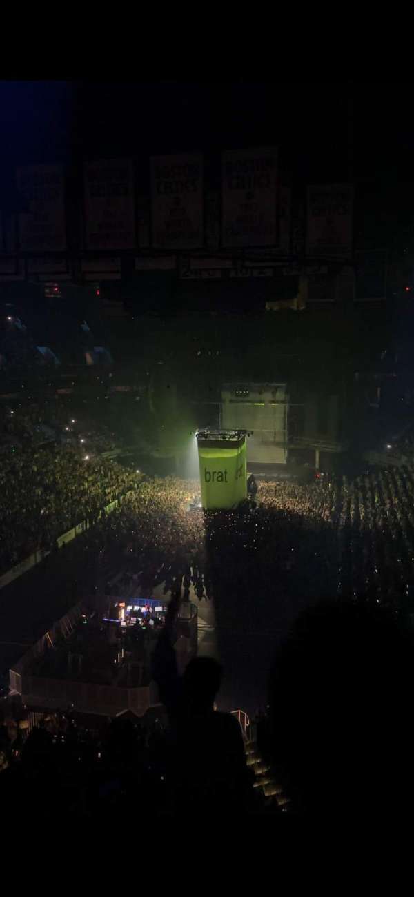 TD Garden, section: 307, row: 6, seat: 10