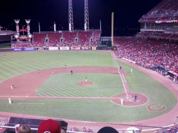 Great American Ball Park, section: 419, row: E, seat: 3
