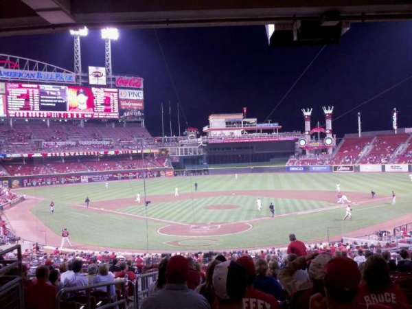 Great American Ball Park, section: 124, row: O, seat: 17