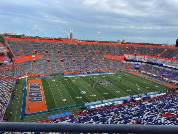 Ben Hill Griffin Stadium, section: 511, row: 1, seat: 13