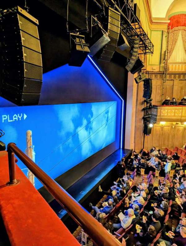 Booth Theatre, section: Left Boxes, row: LB, seat: 1