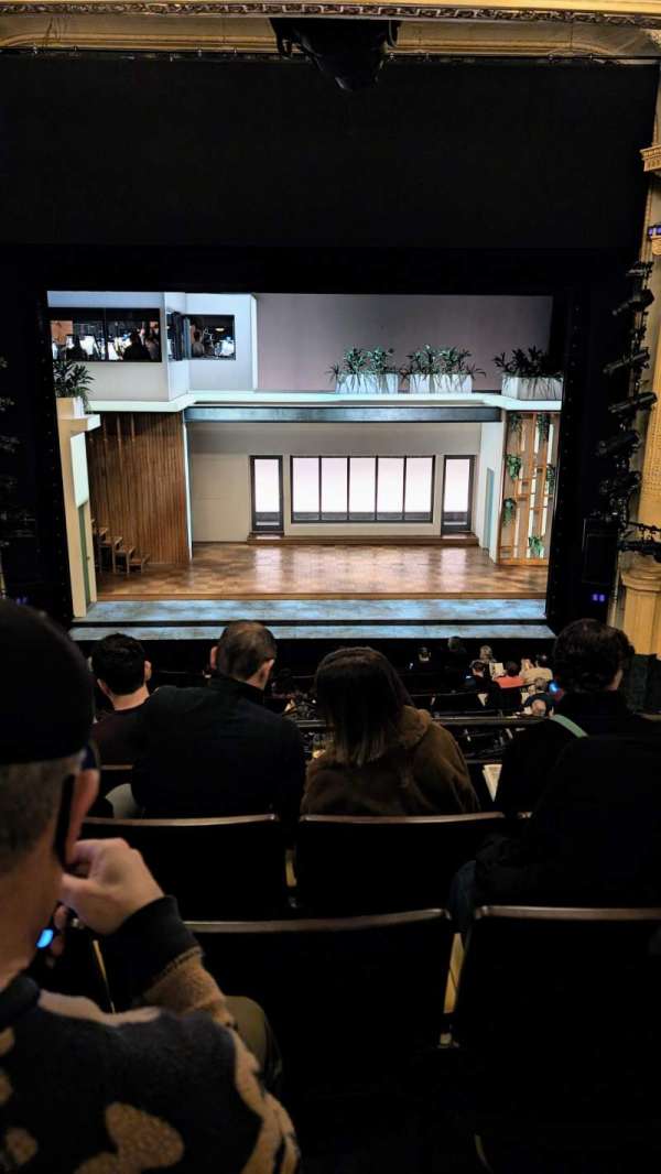 Hudson Theatre, section: Dress Circle C, row: E, seat: 109