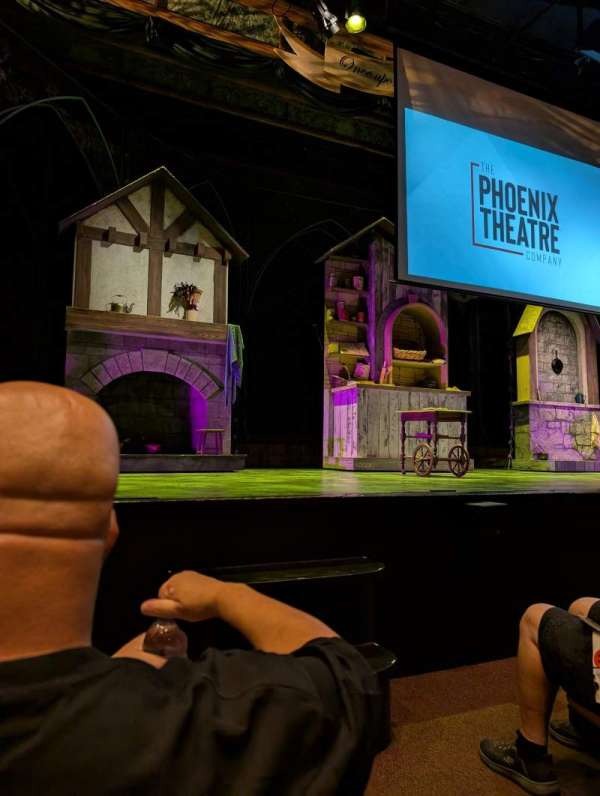Hormel Theatre at the Phoenix Theatre Company, section: Left, row: B, seat: 1