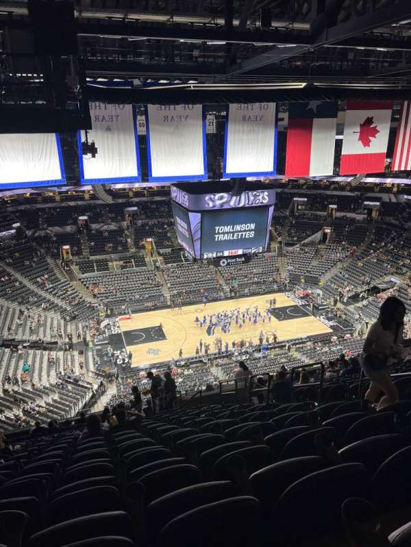 Frost Bank Center, section: 210, row: 18, seat: 5