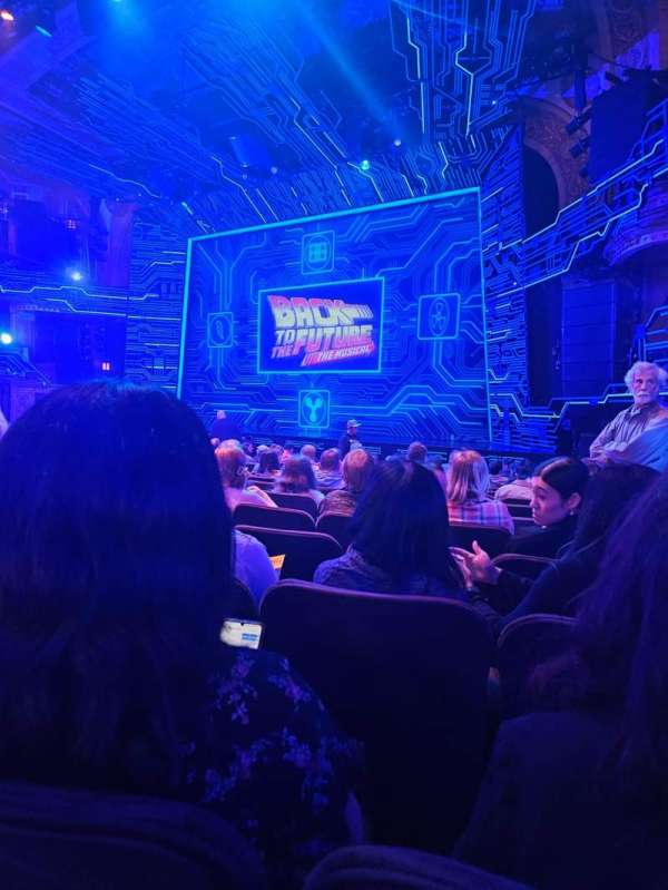 Winter Garden Theatre, section: Orchestra R, row: P, seat: 16
