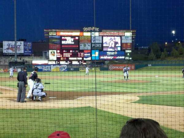 Isotopes Park, section: 104, row: E, seat: 7