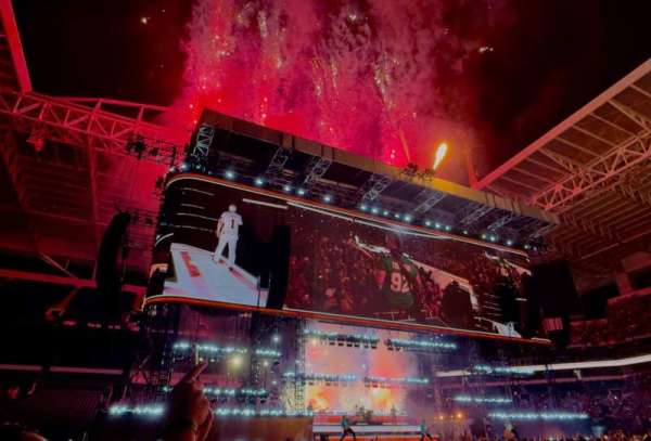 Hard Rock Stadium, section: Floor A4, row: 20, seat: 21
