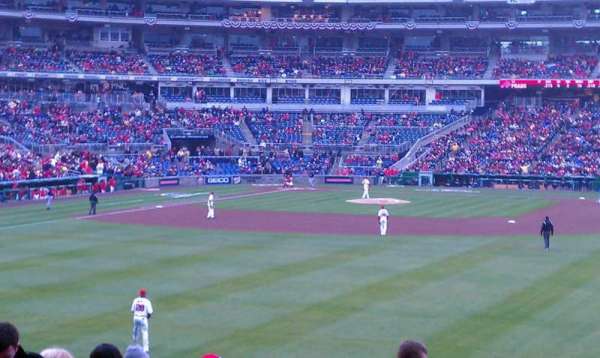 Nationals Park, section: 141, row: P, seat: 21