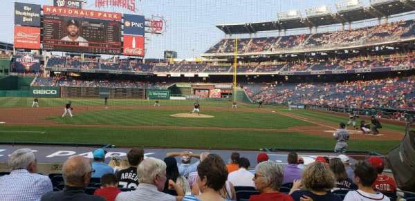 Nationals Park, section: 117, row: M, seat: 6