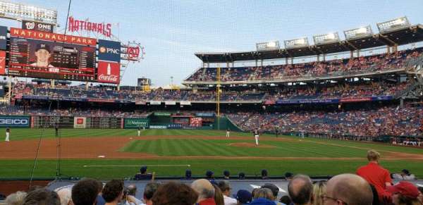 Nationals Park, section: 116, row: l, seat: 11