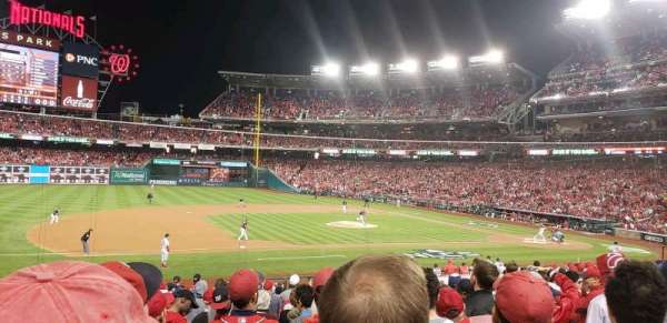 Nationals Park, section: 115, row: cc, seat: 17