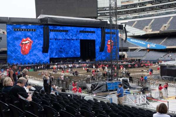 Soldier Field, section: 133, row: 13, seat: 1